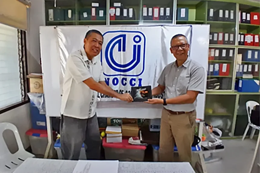 NOCCI President Edward Du and MBCCI Chair Jose Rene Gayo