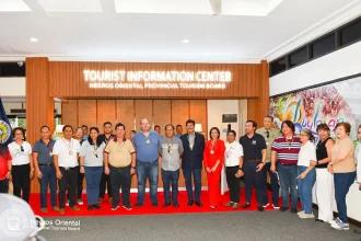 launching of the Tourist Information Center (TIC) at Dumaguete-Sibulan Airport Arrival Terminal