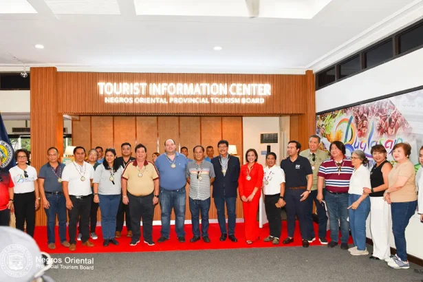 launching of the Tourist Information Center (TIC) at Dumaguete-Sibulan Airport Arrival Terminal