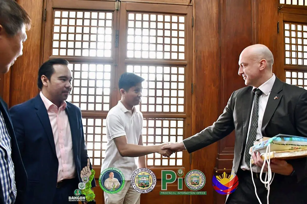 US Embassy ACS Chief Visits Negros Oriental Governor for Diplomatic Talks