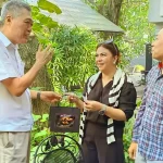 NOCCI President Edward Du met with ANC journalist Karmina Constantino, showcasing the Mt. Talinis Dark Chocolate Project at Silliman University’s McLuhan Forum