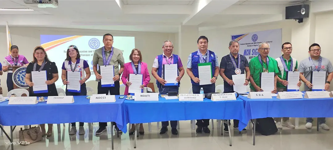 NOCCI Signs MOA with TESDA to Boost Local Skills Development