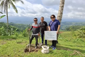 PRDP Team Collects Soil Samples for Sta. Catalina Farm-to-Market Road