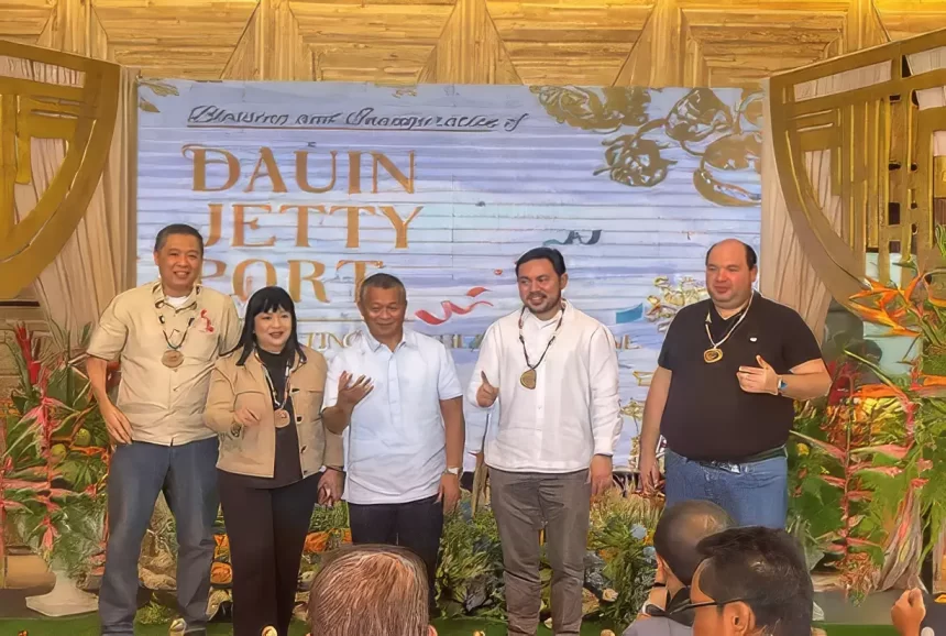 NOCCI President Edward Du Celebrates Dauin Jetty Port Launch