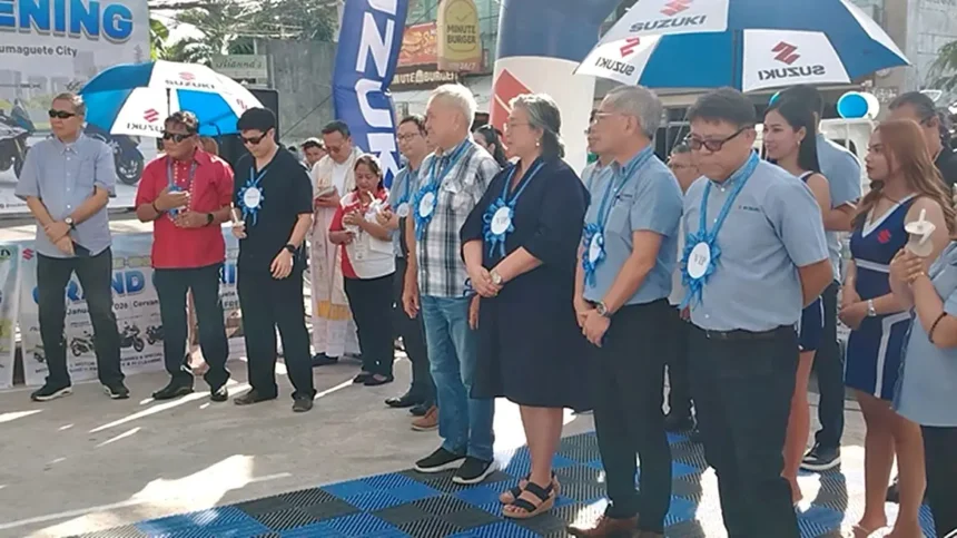 Suzuki 3S Shop Opens in Dumaguete, Boosts Motorcycling